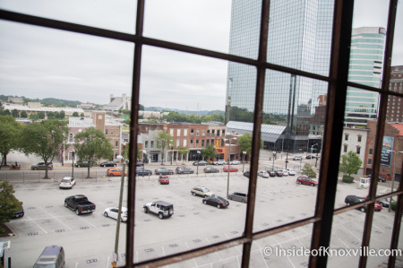 View from Pryor Brown Garage, Knoxville, September 2014