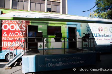 Digital Book Mobile Event, Lawson McGhee Public Library, Knoxville, October 2014