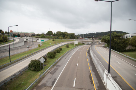 James White Parkway, Barrier to East Development, Knoxville, October 2014