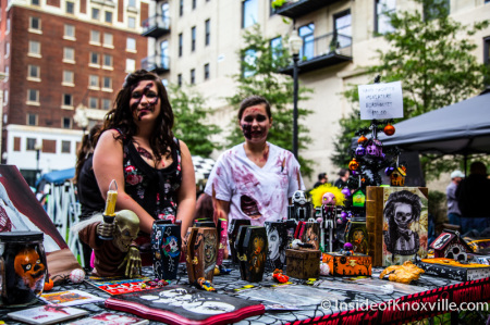 Even Zombies Need to Shop, Zombie Walk, Knoxville, October 2014