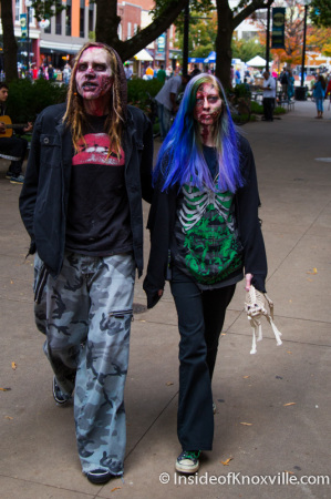 Zombie Walk, Knoxville, October 2014