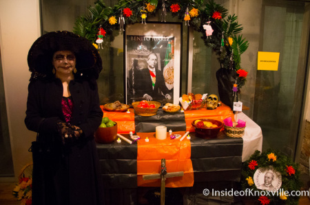 Altar, Day of the Dead Celebration, Emporium, Knoxville, November 2014