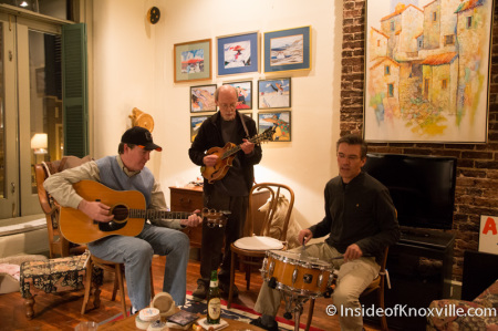 Jack O'Hanlon, Brian Sward and Brett Burdick play Pansy Blessing Music, Knoxville, November 2014