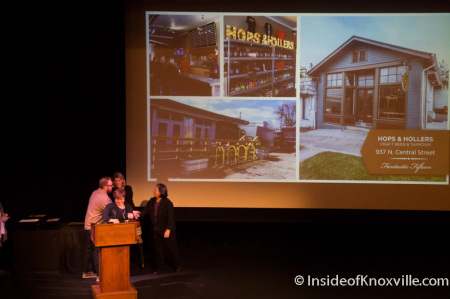 Knox Heritage Preservation Awards, Bijou Theatre, Knoxville, November 2014