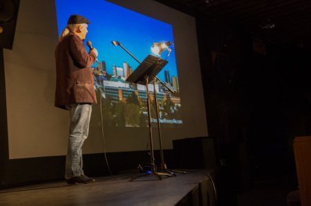 Knoxville Urban Guy does Pecha Kucha, Relix Theater, Knoxville, November 2014