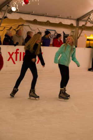 Ice Skating Rink, Market Square, Knoxville, November 2014