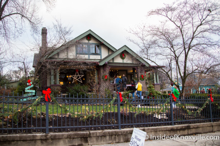 Cruze-Mabry House, 1200 Kenyon, Old North Victorian Home Tour, Knoxville, December 2014
