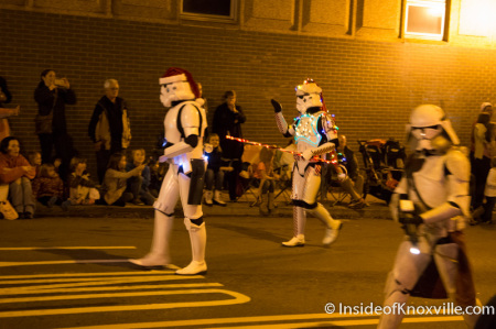 Knoxville Christmas Parade, December 2014