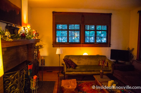 Rose Keller Johnson House, 226 W. Glenwood, Old North Victorian Home Tour, Knoxville, December 2014