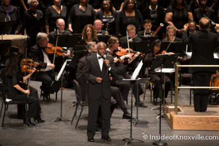 Francis Harshaw Soloist, Martin Luther King, Jr. Celebration, Tennessee Theatre, Knoxville, January 2015