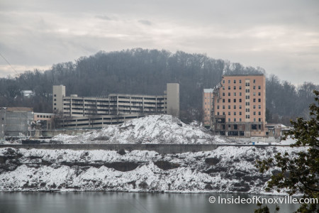 Former Baptist Hospital Site, Knoxville, February 2015