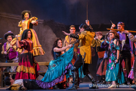 Knoxville Opera, Carmen, Tennessee Theatre, February 2015