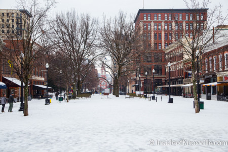 Market Square, Knoxville, February 2015