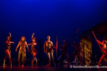 Tata Ajache: Warrior Princess, Go! Contemporary Dance Works, Knoxville, February 2015