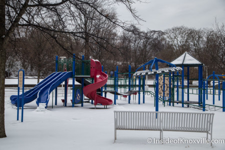 World's Fair Park Playground, Knoxville, February 2015
