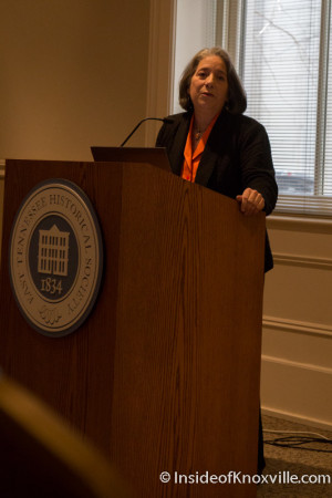 Mayor Rogero, East Tennessee History Center, Knoxville, March 2015