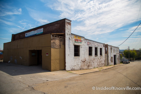 Former Master Battery Property,  112 W. Magnolia, Knoxville, October 2014