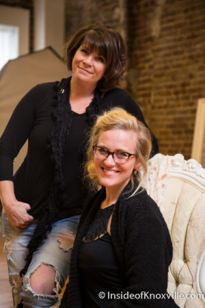Marie and Ash Kamp, Red Door Photography, 34 Market Square, Knoxville, April 2015