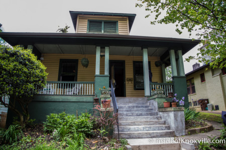 Whiteside House (1915), 1117 Eleanor St., Fourth and Gill Tour of Homes, Knoxville, April 2015