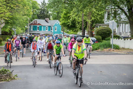 Bikes and Blooms, Outdoor Knoxfest, TN Valley Bikes and Dogwood Arts, Knoxville, April 2015
