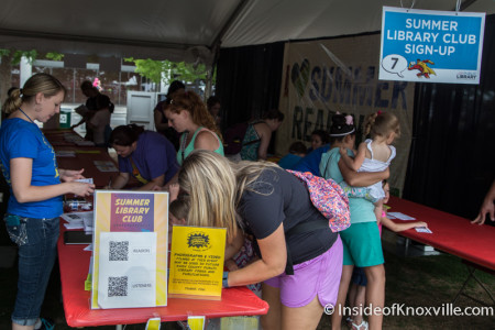Children's Festival of Reading, Knoxville, May 2015