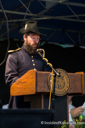 Civil War Sesquicentennial Event, Blue and Gray Reunion and Freedom Jubilee, Knoxville, May 2015