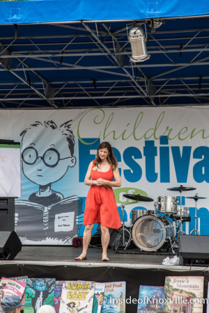 Debbie Dadey, Children's Festival of Reading, Knoxville, May 2015