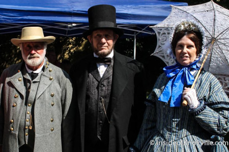 Civil War Era Reenactors at the East Tennessee History Fair