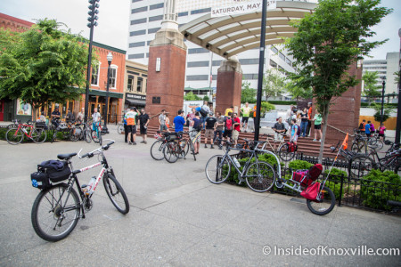 National Bike to Work Day, Knoxville, May 2015