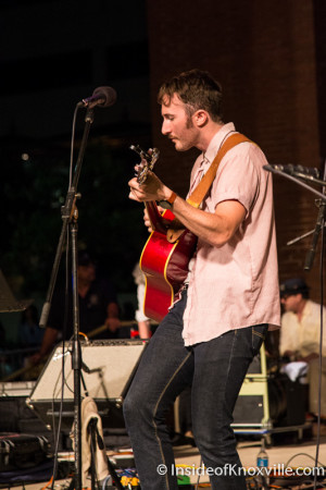 Will Horton, Bob Dylan Birthday Bash, Market Square, Knoxville, June 2015