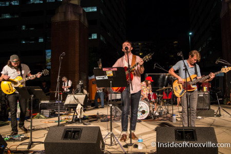 Will Horton and Friends, Bob Dylan Birthday Bash, Market Square, Knoxville, June 2015