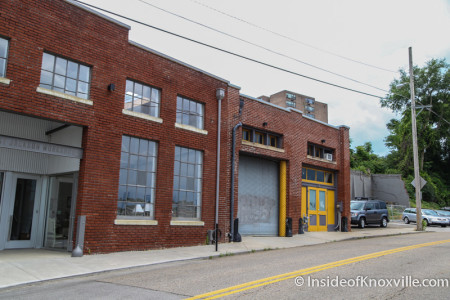 West Jackson Workshops, Former Home of Boxwood Brake, Future Home of Knox Whiskey Works, Knoxville, June 2015