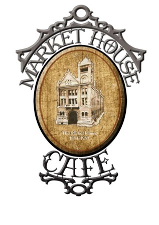 Design for the Sign to Hang in front of Market House Cafe