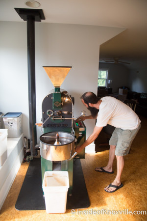 Jeff Scheafnocker, Three Bears Coffee, Knoxville, July 2015