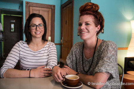 Jessica Cumbee and Carrie Bull, Barre Belle Yoga and Fitness, 129 S. Gay St., Knoxville, July 2015
