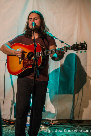 Joseph LeMay, Knoxville Music Warehouse Secret Show at Saw Works, Knoxville, July 2015
