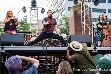 David Mayfield Parade, Blankfest, Market Square Stage, Knoxville, August 2015