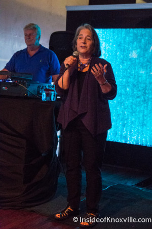 Mayor Rogero, Sapphire Modern Bar and Restaurant, 428 S. Gay, 10th Anniversary Party, Knoxville, September 2015