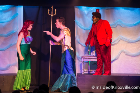The Knoxville Children's Theatre's production of "The Little Mermaid," Knoxville, September 2015
