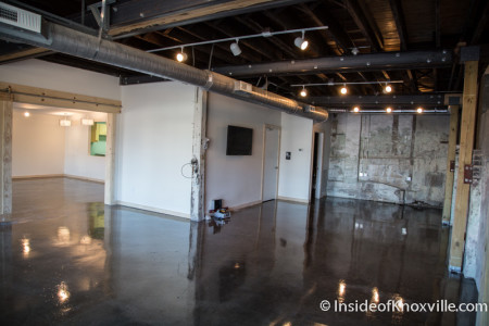 Downstairs, The Central Collective, 919, 921 and 923 Central St., Knoxville, October 2015