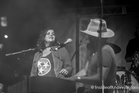 The Black Lillies, Market Square, Knoxville, October 2015