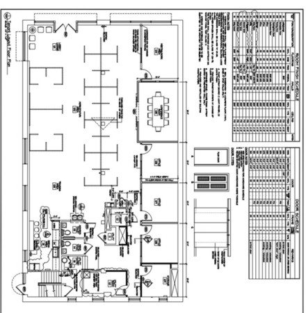 Floor Plan for The IT Company, 16 Emory Place, Knoxville, November 2015