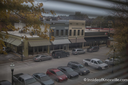 View from 16 Emory Place, Knoxville, November 2015