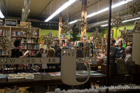 French Poetry Reading, Union Avenue Books, Knoxville, December 2015