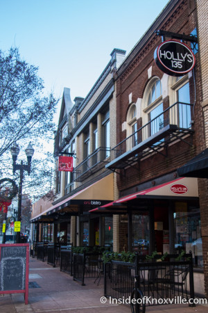 Holly's 135, 135 S. Gay Street, Knoxville, December 2015