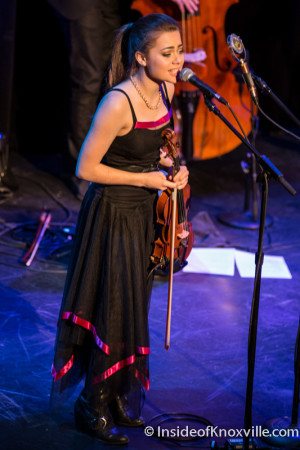 Kate Lee with Mark O'Connor, Bijou Theatre, Knoxville, December 2015