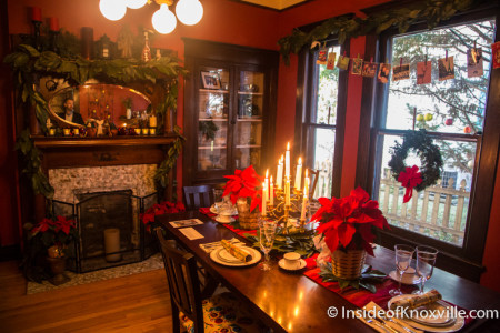 Old North Victorian Home Tour, 1523 Freemont Place, Knoxville, December 2015
