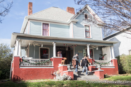 Old North Victorian Home Tour, 225 E. Oklahoma Ave., Knoxville, December 2015