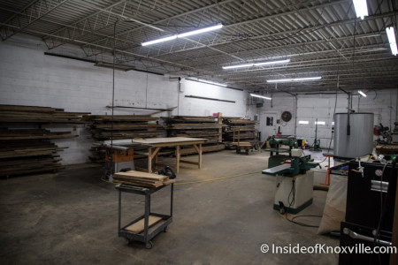 Smoky Mountain Vintage Lumber, 1700 N. Central St., Knoxville, December 2015