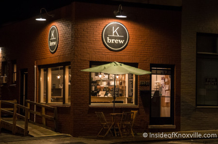 Original K Brew Location, 1328 N. Broadway, Knoxville, January 2016
